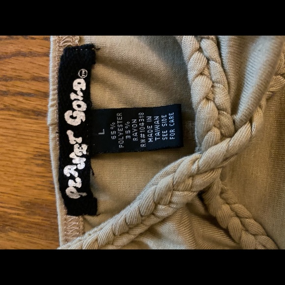 Planet Gold Sundress Large NWT - Picture 3 of 4